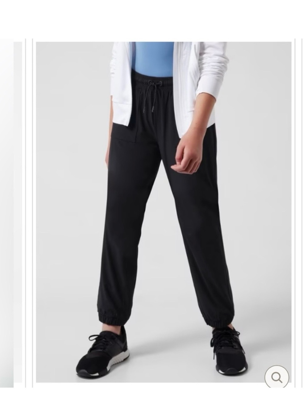 Athleta girl lined high jump joggers pants 
Excellent condition size XL / 14